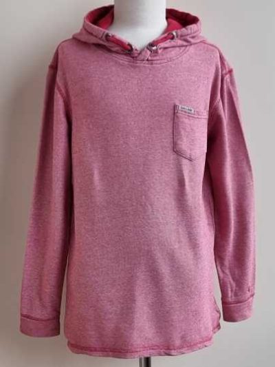 Garcia Jeans rood/wit gestreepte sweater mt. 152/158