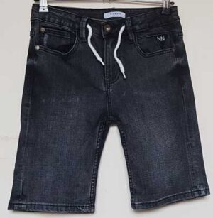 146.Nik & Nik zwarte jeans bermuda mt. 146 (11)