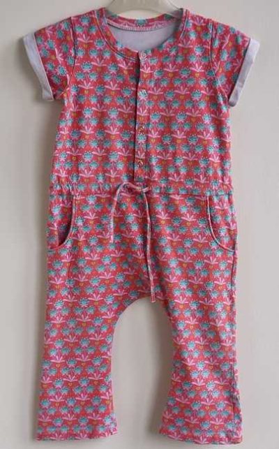 xGijs roze jumpsuit met print mt. 86