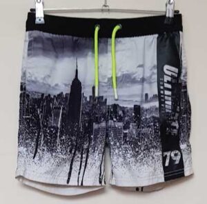 134.Cool Cat zwart/witte zwemshort mt. 134/140