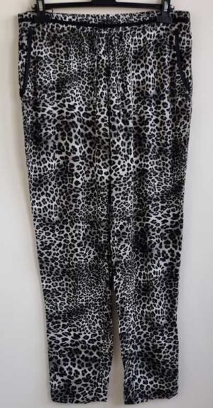 Esprit grijs/zwarte zomerse broek mt. 40