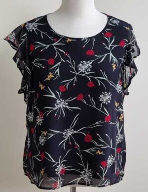 Vero Moda zwarte blouse/top mt. XL