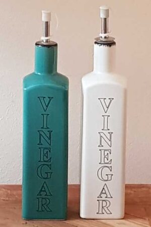 2 Azijn flessen