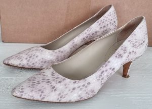 Rêve d'un jour leren beige pumps mt. 40