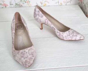 Rêve d'un jour leren beige pumps mt. 40
