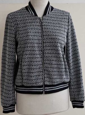 Sensiwear grijs/zwart vestje mt. S