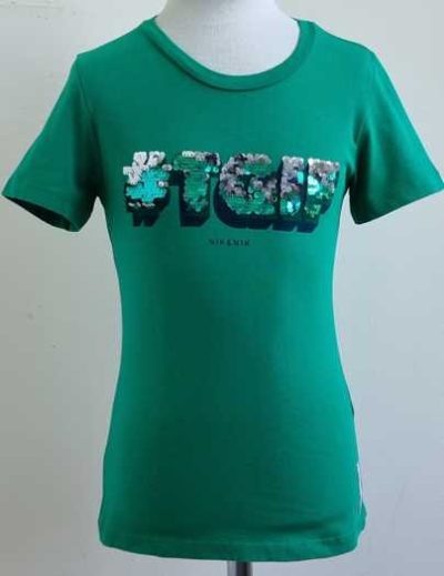 128.Nik&Nik groen t-shirt met applicatie mt. 128 (8)