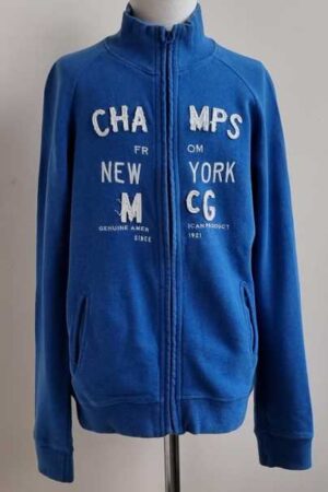 152.McGregor blauw sweatvest mt. 152
