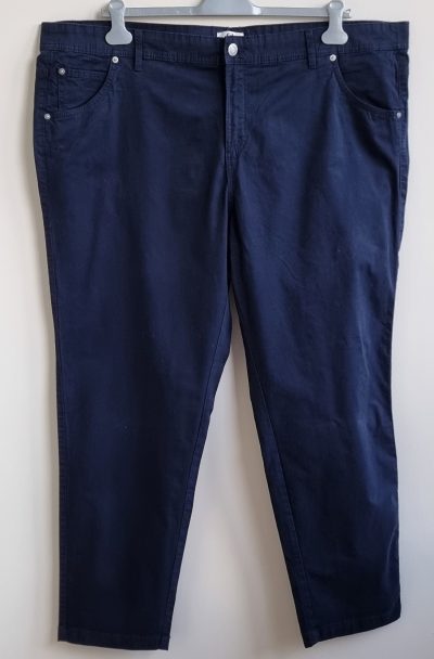 C&A  marine blauwe broek mt. 52