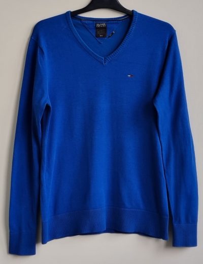 Tommy Hilfiger blauwe trui mt. S