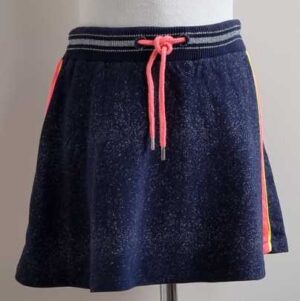 152.Persival donkerblauw rok met zilveren spikkeltjes mt. 152