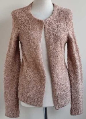 Vero Moda roze harig vestje mt. S