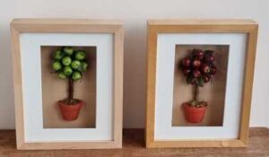 2 3D schilderen met appelboompjes