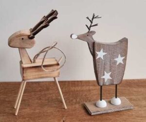 2 Houten elanden