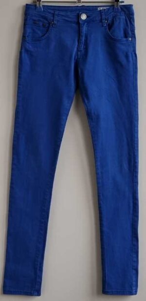 176.Jill blauwe skinny mt. 176