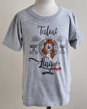 128.Blue Seven grijs t-shirt met print mt. 128