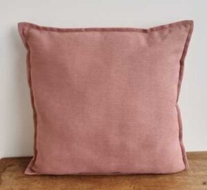 Roze kussen