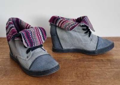 Blowfish grijze hoge schoenen mt. 39
