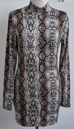 Rockglam by Stav & Alexa jurkje met slangen print mt. S