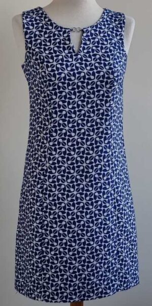 Iko woman blauw/wit jurkje mt. S (1)