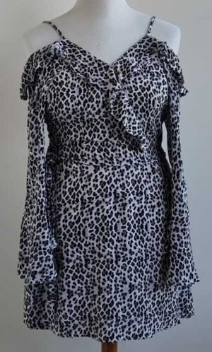 Sisters of the Tribe (Asos) jurkje met dieren print mt. 40 (12)