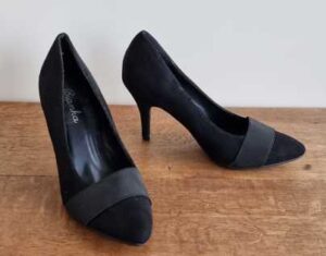 Bianca zwarte pumps mt. 40