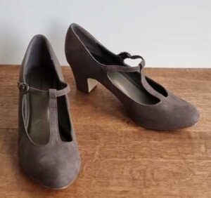 Graceland grijs/groene pumps mt. 40