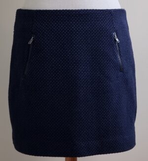 Esprit donkerblauwe winter rok mt. 44