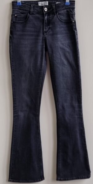 Vingino Flare stretchy grijze jeans mt. 164
