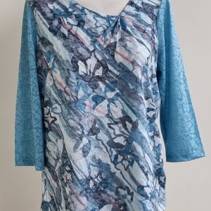 Bonita blauw shirt mt. M