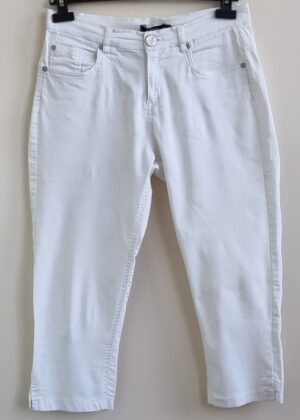 Enjoy witte stretchy capri mt. 40