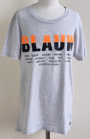 Scotch & Soda grijs t-shirt met print mt. 164 (14)