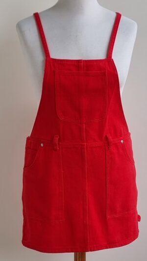 24Colours rood jeans overgooiertje mt. 40/L