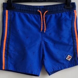 We Fashion blauwe zwemshort mt. 146/152
