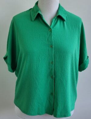 Azzuro groene blouse mt. L/XL