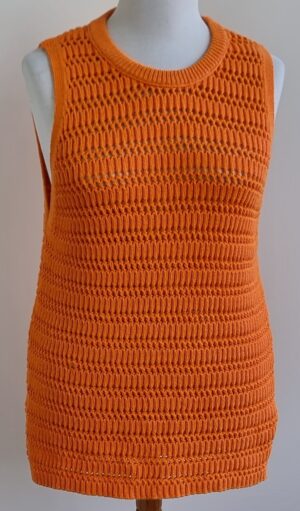 Zara oranje stretchy spencer mt. L