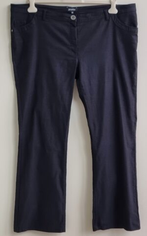 Promiss zwarte stretchy broek mt. 48