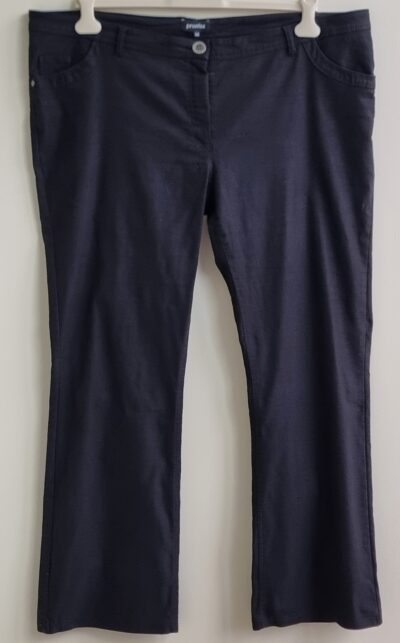 Promiss zwarte stretchy broek mt. 48