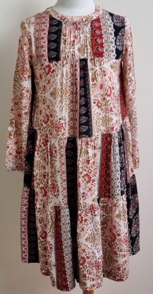 Zara jurk met printjes mt. 134