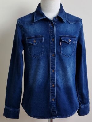 Levi’s zachte stretchy jeans blouse mt. 152 (12)