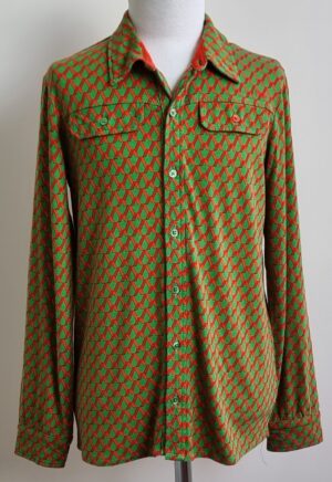 Fred & Ginger shirt/blouse in retro print mt. 152