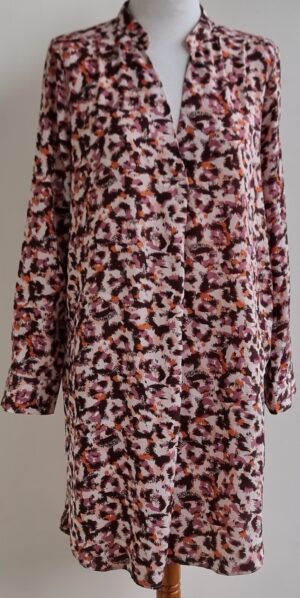 Kilky beige jurkje met print mt. S