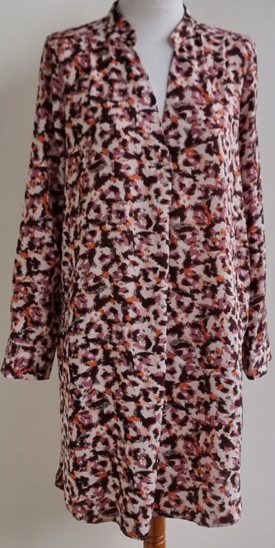 Kilky beige jurkje met print mt. S