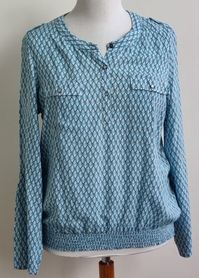 JBC soepelvallende blouse met printjes mt. L