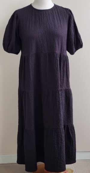 Desigual zwarte langere jurk mt. XL