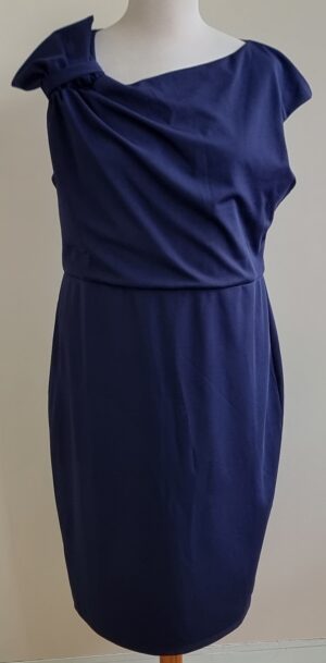 Goddiva blauwe jurk mt. 54 (26)