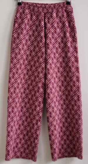We Fashion roze winterbroek met flair pijp mt. 152
