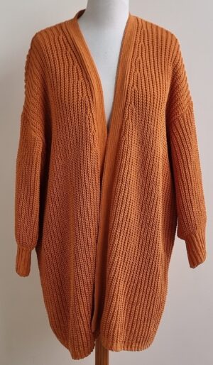 Yesta oranje lang vest mt. 52 (3) NIEUW