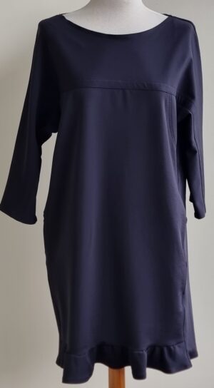 Vanilia zwarte jurk mt. 36