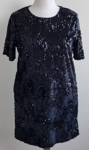 Ivivi zwart feestelijk tuniek mt. L